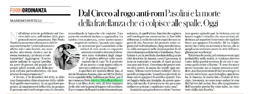 Notte isterica su Il Fatto Quotidiano 1 fatto