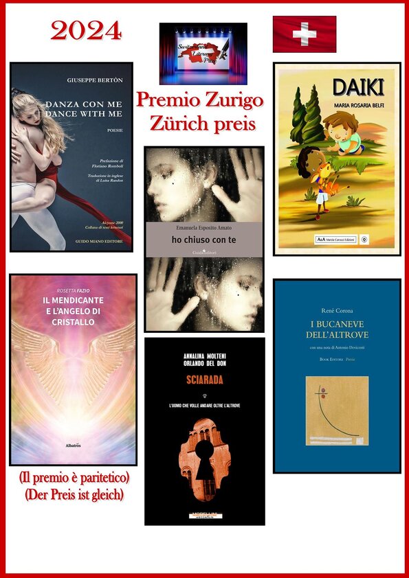 Premio Zurigo a Annalina Molteni e Orlando Del Don per il romanzo “Sciarada”