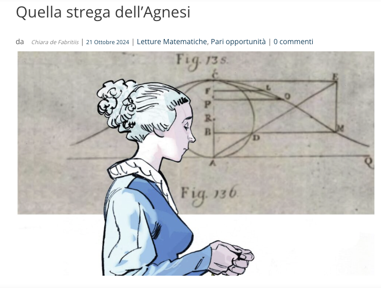 Per “Maria Gaetana Agnesi” importante recensione su MaddMaths!