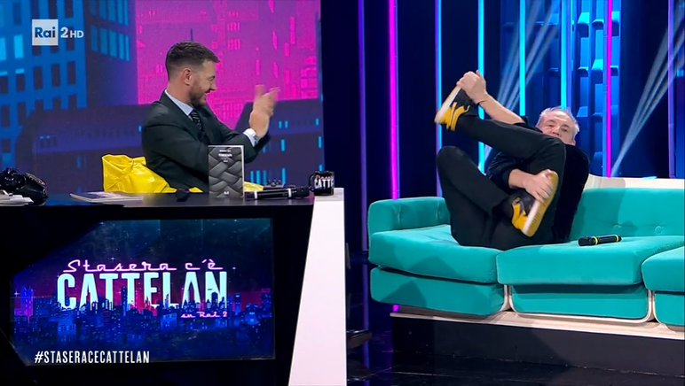 Francesco Salvi e il suo "Tegucicalpa" conquistano Alessandro Cattelan 7 Screenshot 2025 03 13 211313