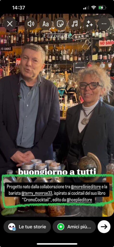 La barista e l'editore: ogni settimana un libro e un cocktail 1 WhatsApp Image 2025 03 05 at 14.37.58