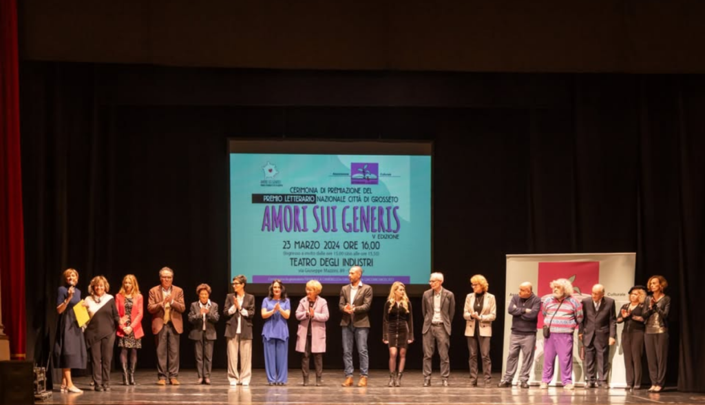 "Il desiderio del bene" si aggiudica il terzo posto al Premio Letterario Città di Grosseto "Amori sui generis" 1 Amore sui generis